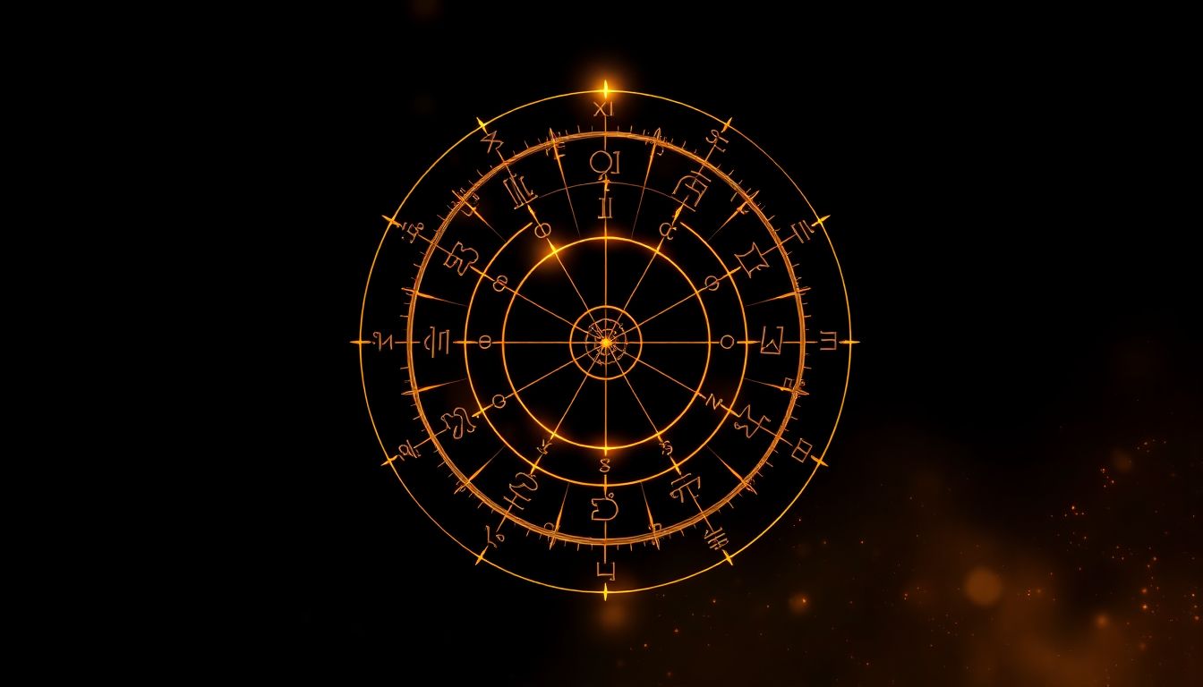 A full birth chart wheel