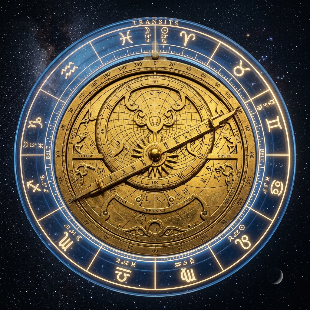 What This Astrology Transit Chart Calculator Shows