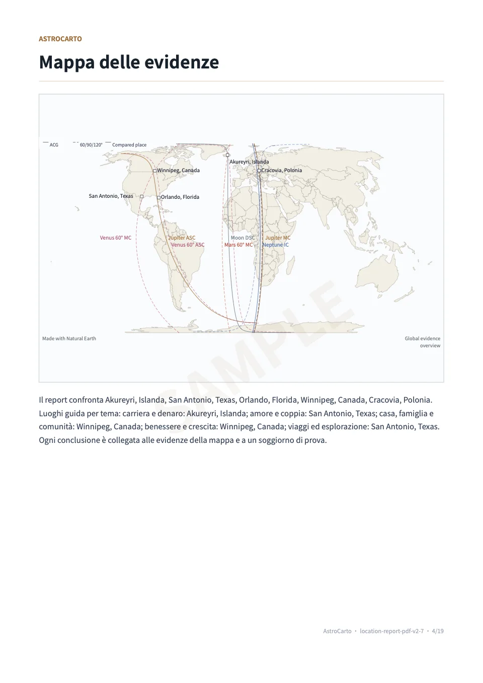 Pagina reale del PDF di esempio di astrocartografia personale 4